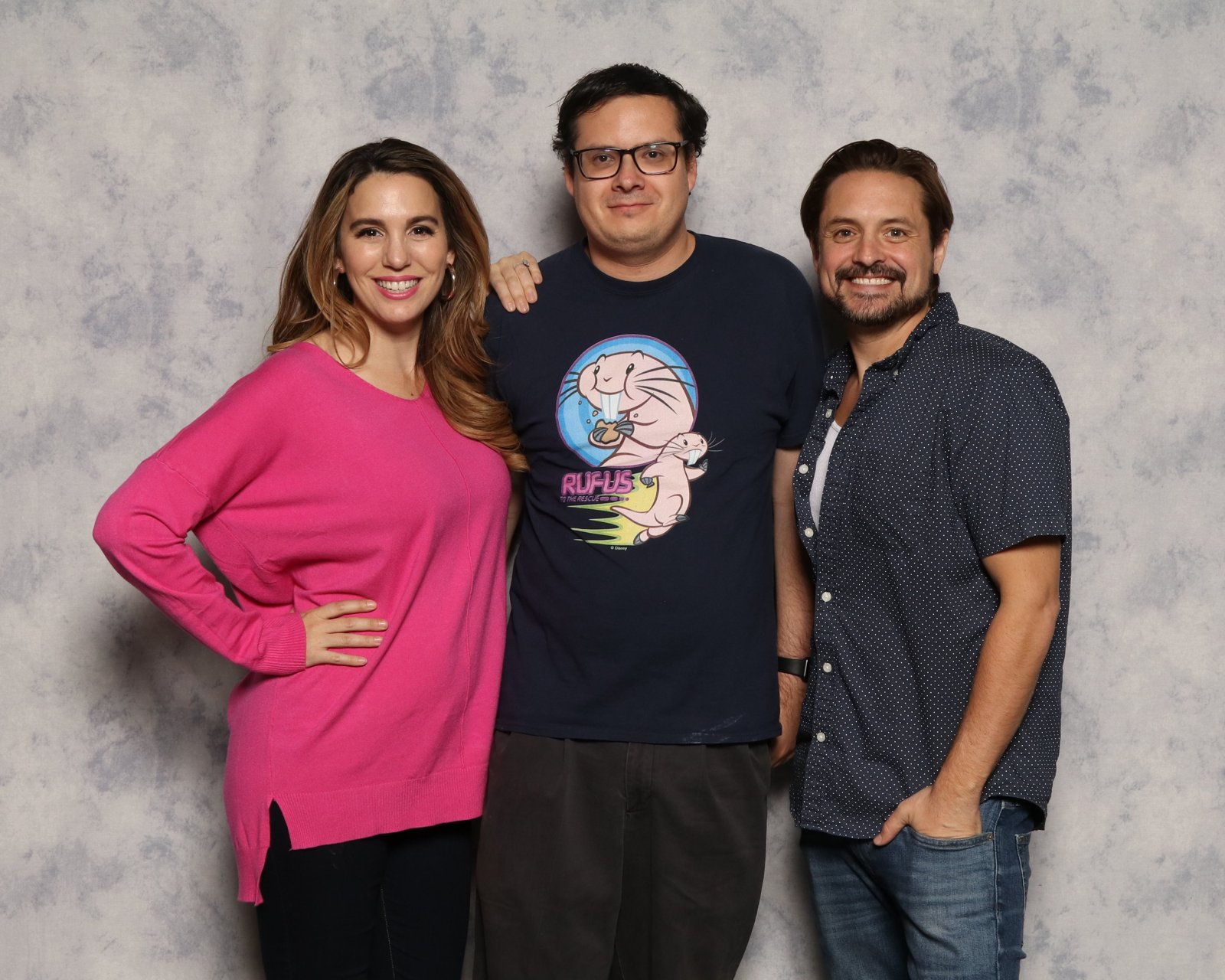Christy Carlson Romano, Gregory Isaac and Will Friedle at LA Comic Con